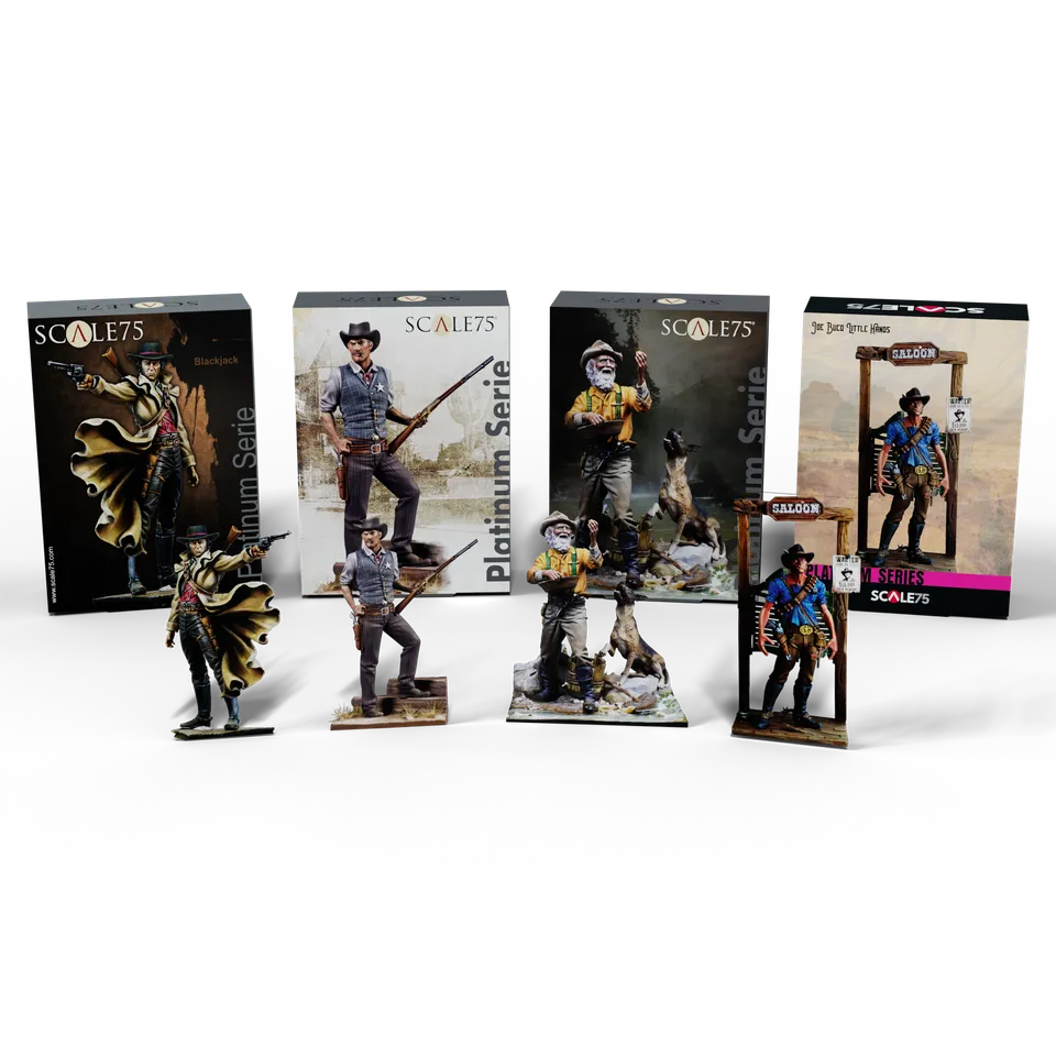 Scale75 Wild Wild West sada figurek 4 ks western