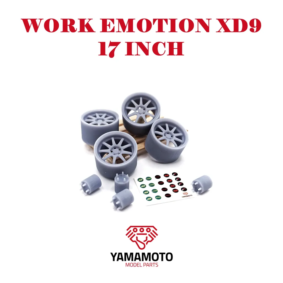Yamamoto Model Parts Work XD9 17 kola na model