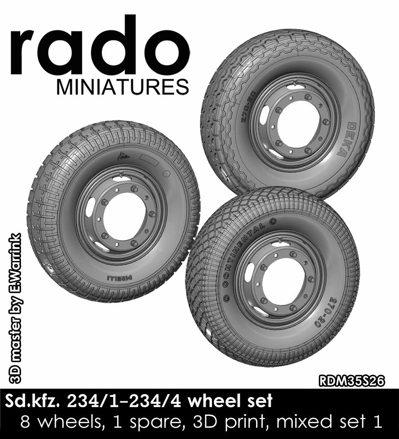 Rado Miniatures RDM35S26 kola Sd.Kfz.234 1/35