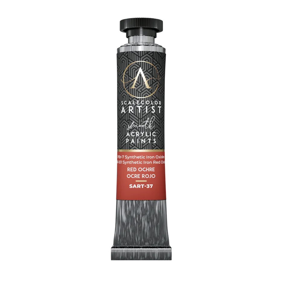 Scale75 Artist Red Ochre akrylová barva 20 ml krycí