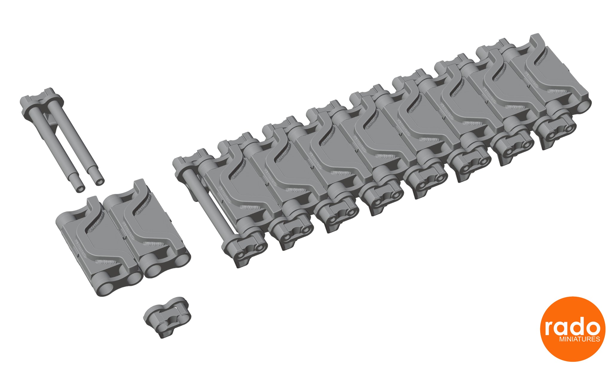 Rado Miniatures 35T01 pásy 1/35 T54E1 pohyblivé