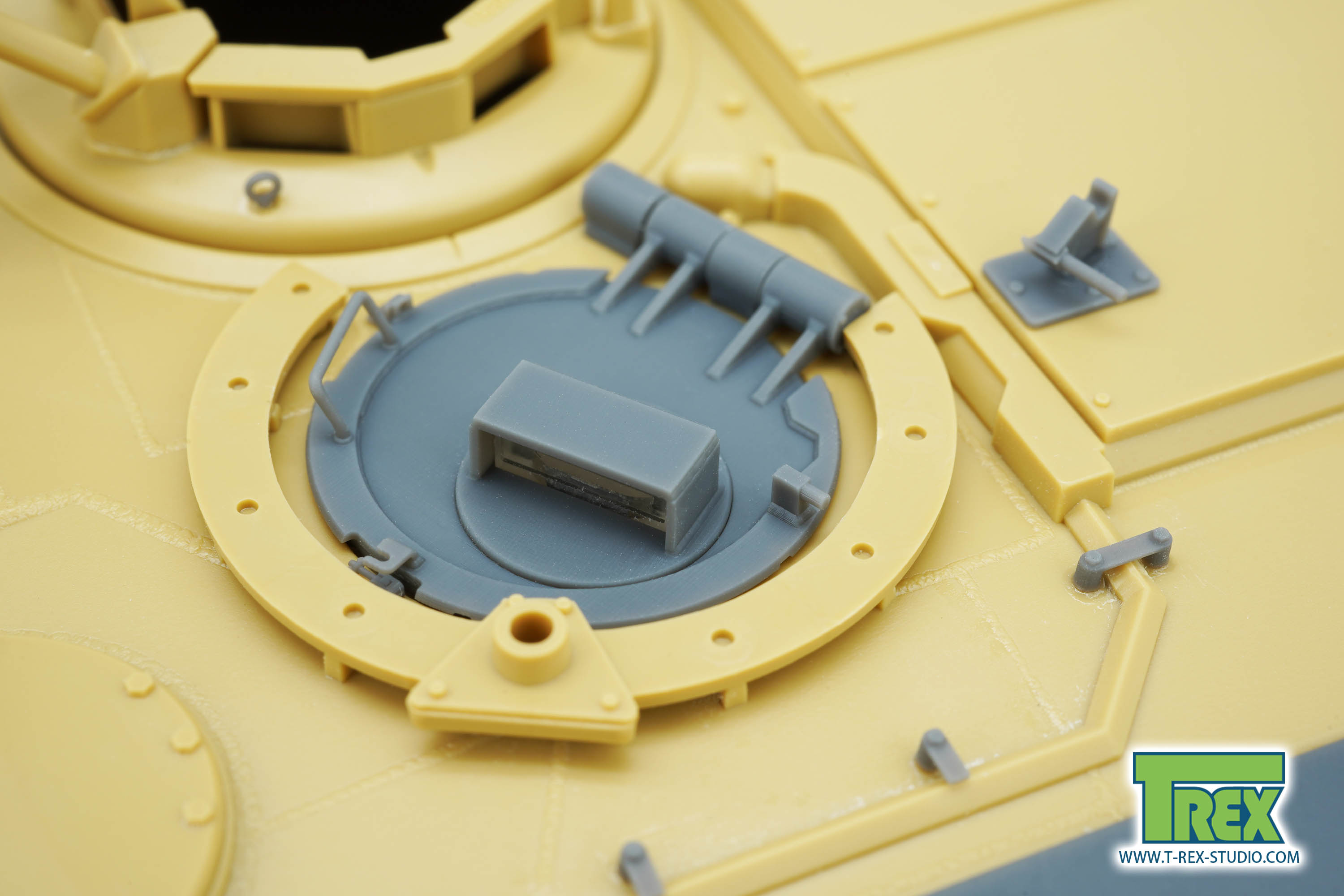 T-Rex Studio TR35193 M1A1 poklop nabíječe 1/35 čiré díly