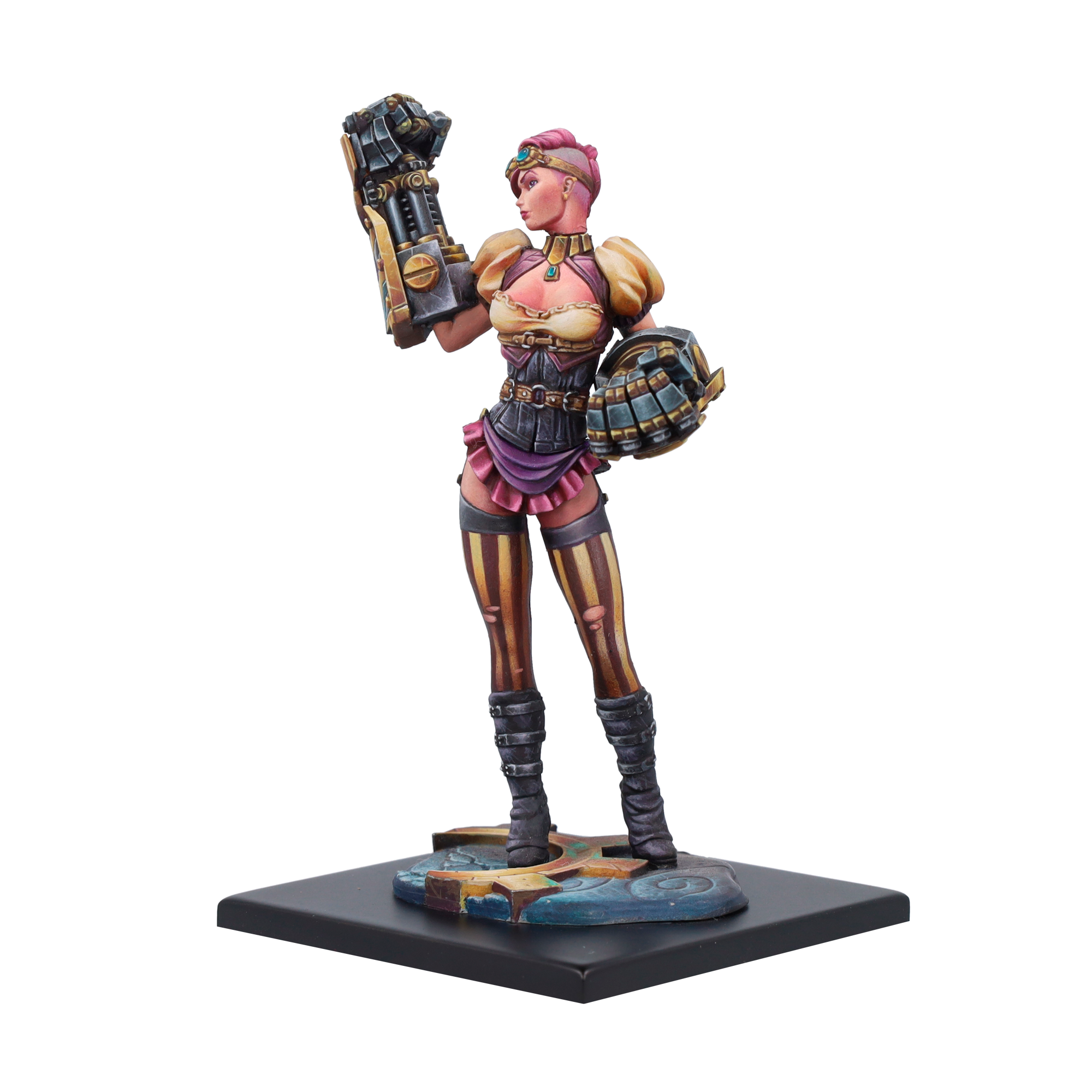 Scale75 Steam Wars Nancy Steelpunch nenabarvená figurka 75 mm