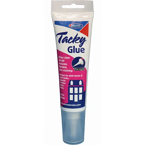 Deluxe Materials Tacky Glue lepidlo 80ml čiré