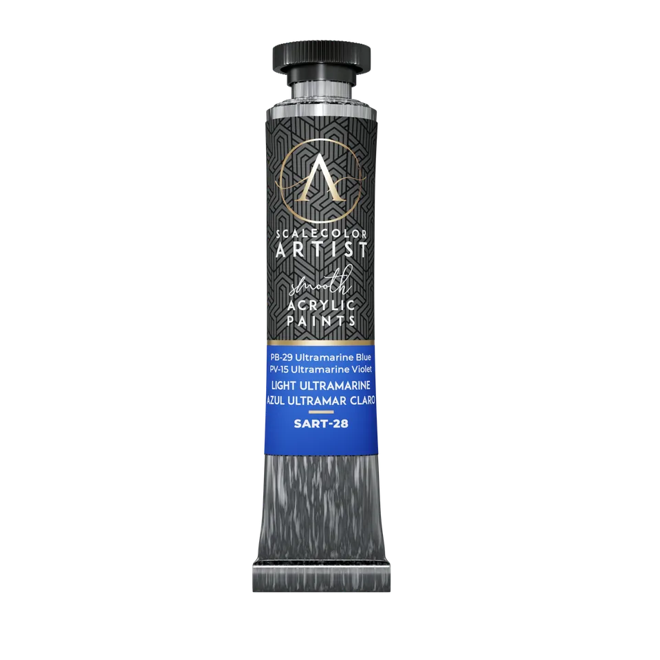 Scale75 Light Ultramarine akrylová barva 20ml krycí