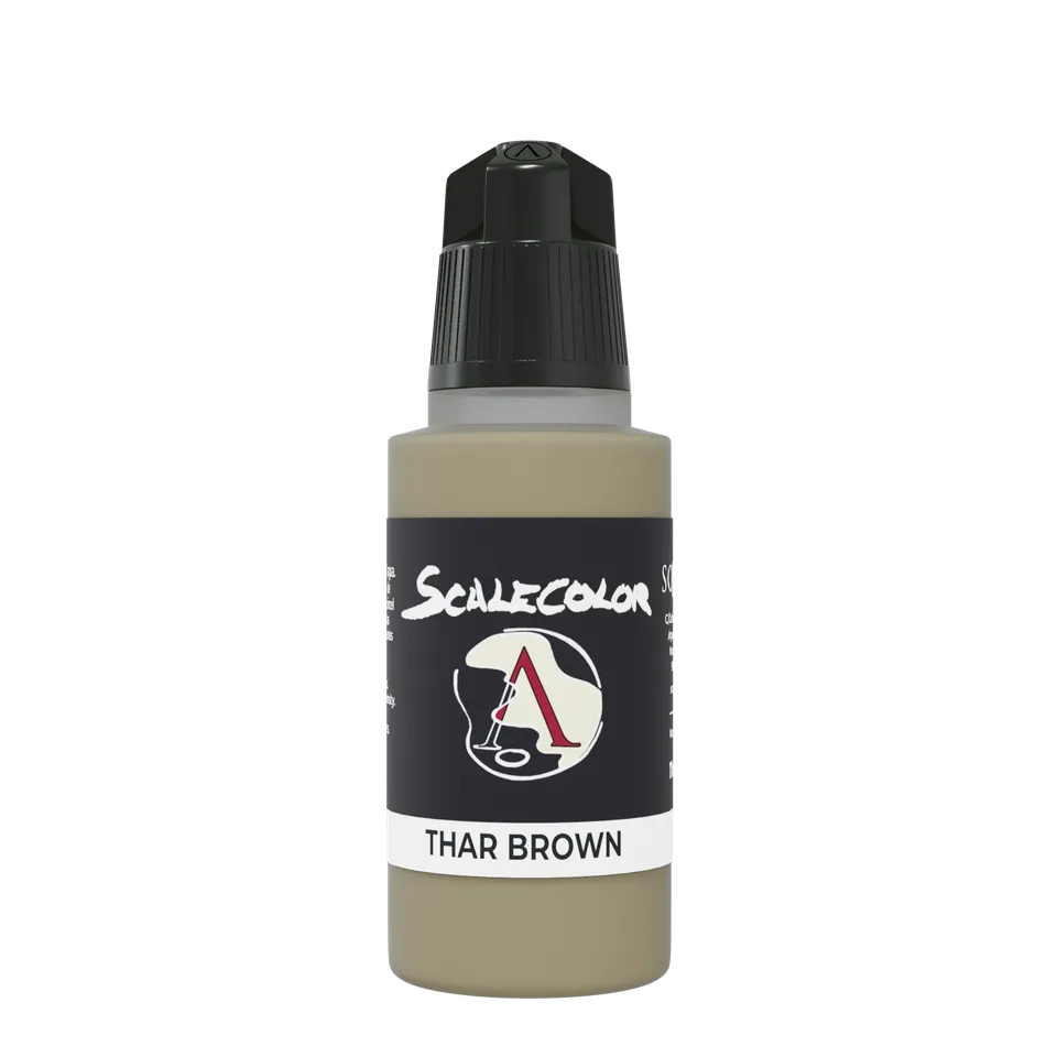 Scale75 Scalecolor Thar Brown akrylová barva 17 ml matná hnědá