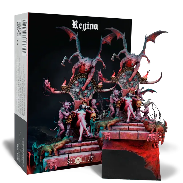 Scale75 Aeternum Regina figurka 75mm nenabarvená resin