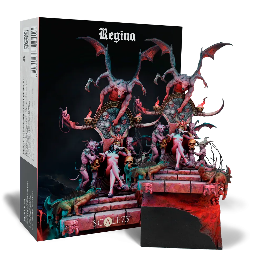Scale75 Aeternum Regina figurka 75mm nenabarvená resin