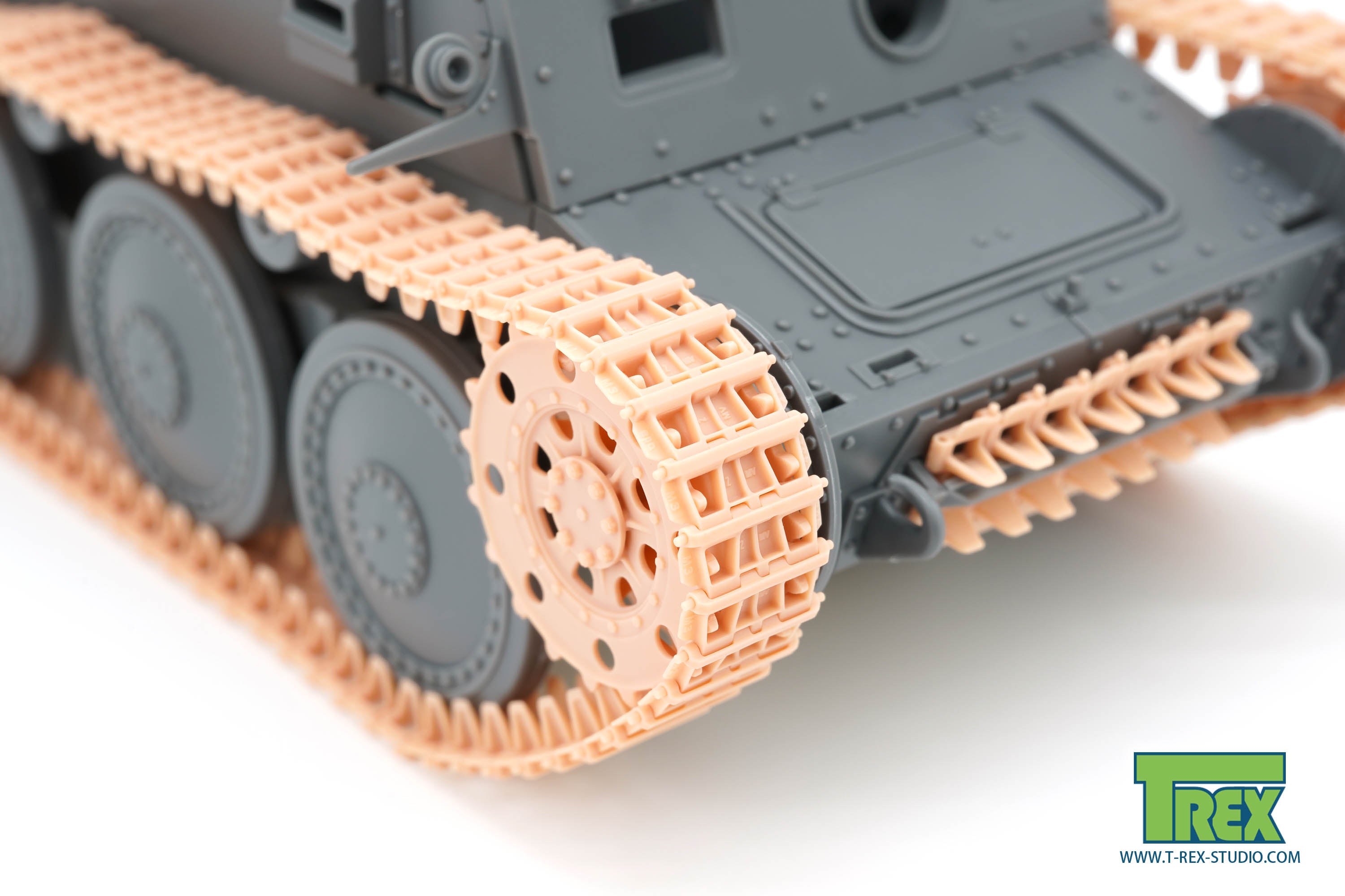 T-Rex Studio TR85077-1 pásy Pz.38(t) 1/35 pozdní Tamiya