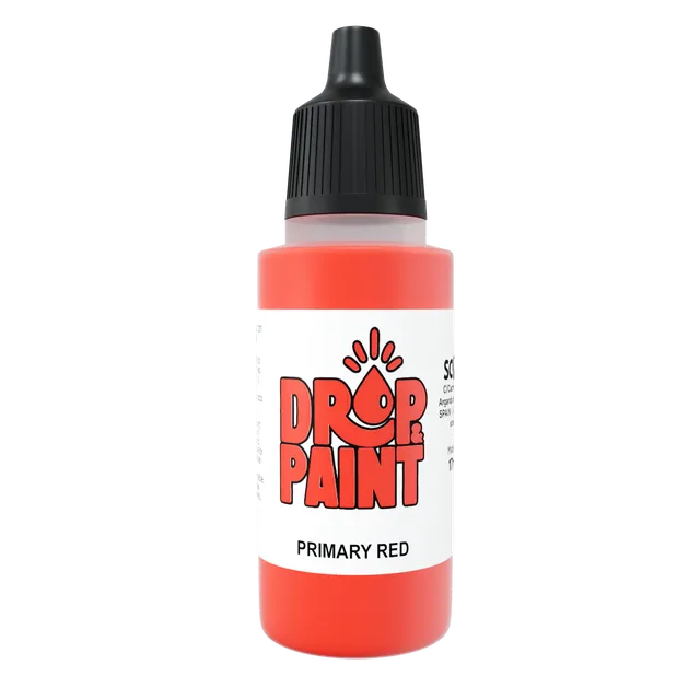 Scale75 Primary Red akrylová barva 20ml červená