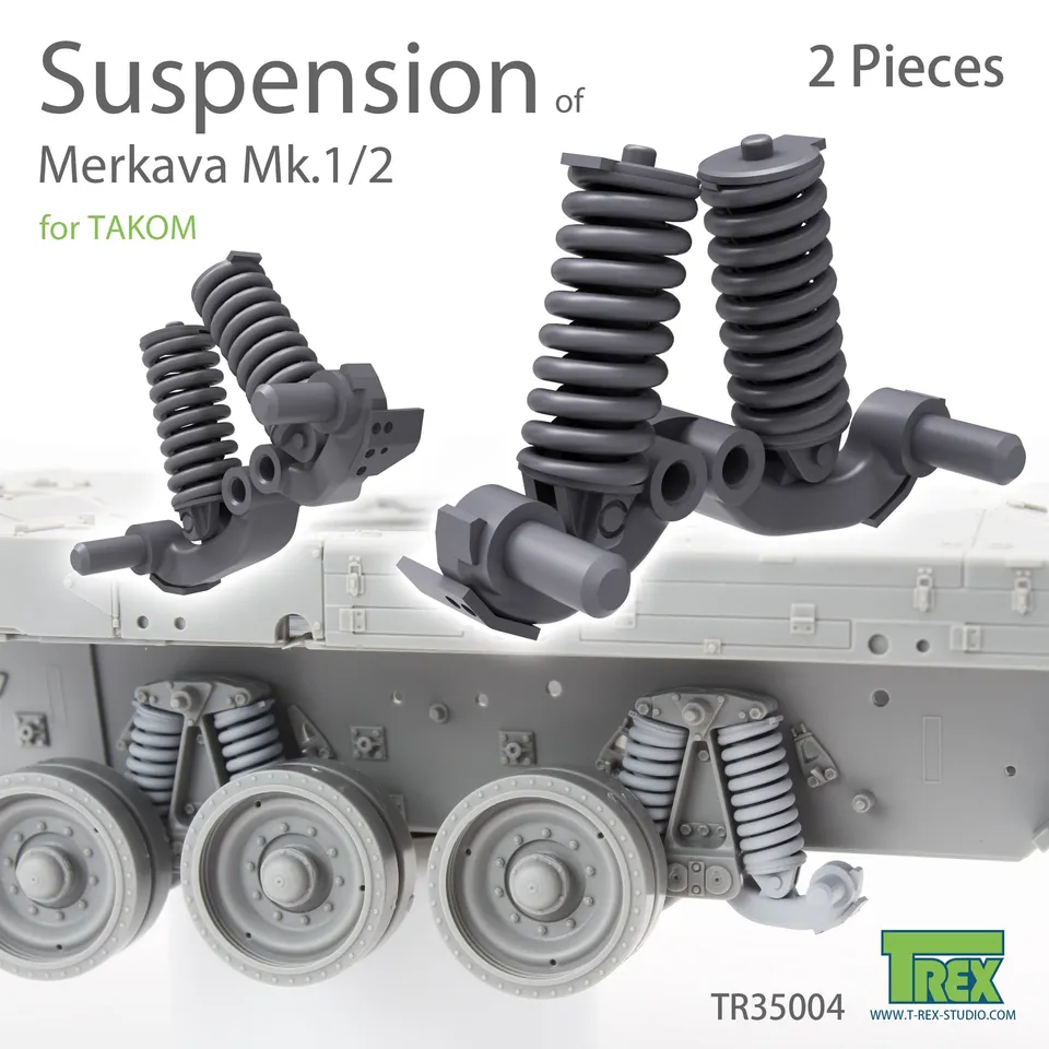T-Rex Studio TR35004 odpružení 1/35 Merkava Mk1/2