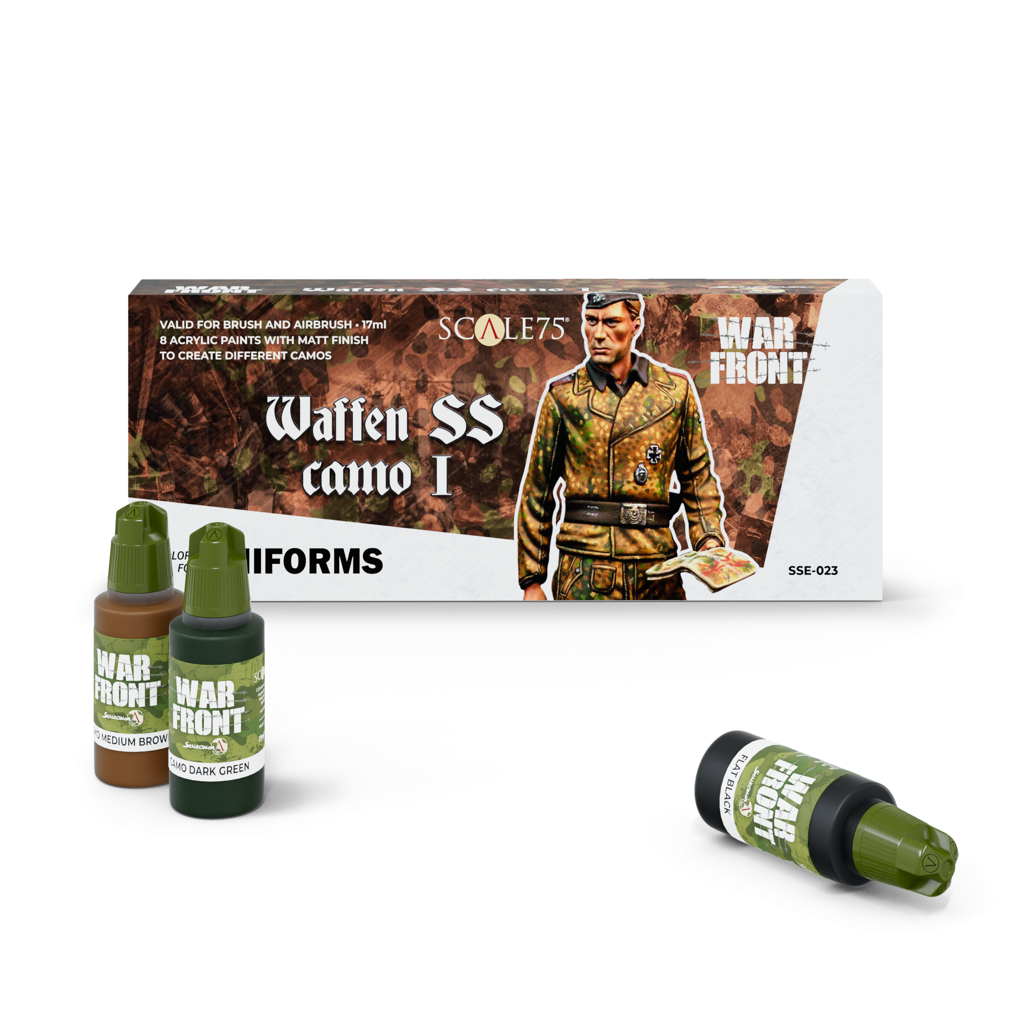 Scale75 Waffen SS Camo I + SS Tanker Officer pack