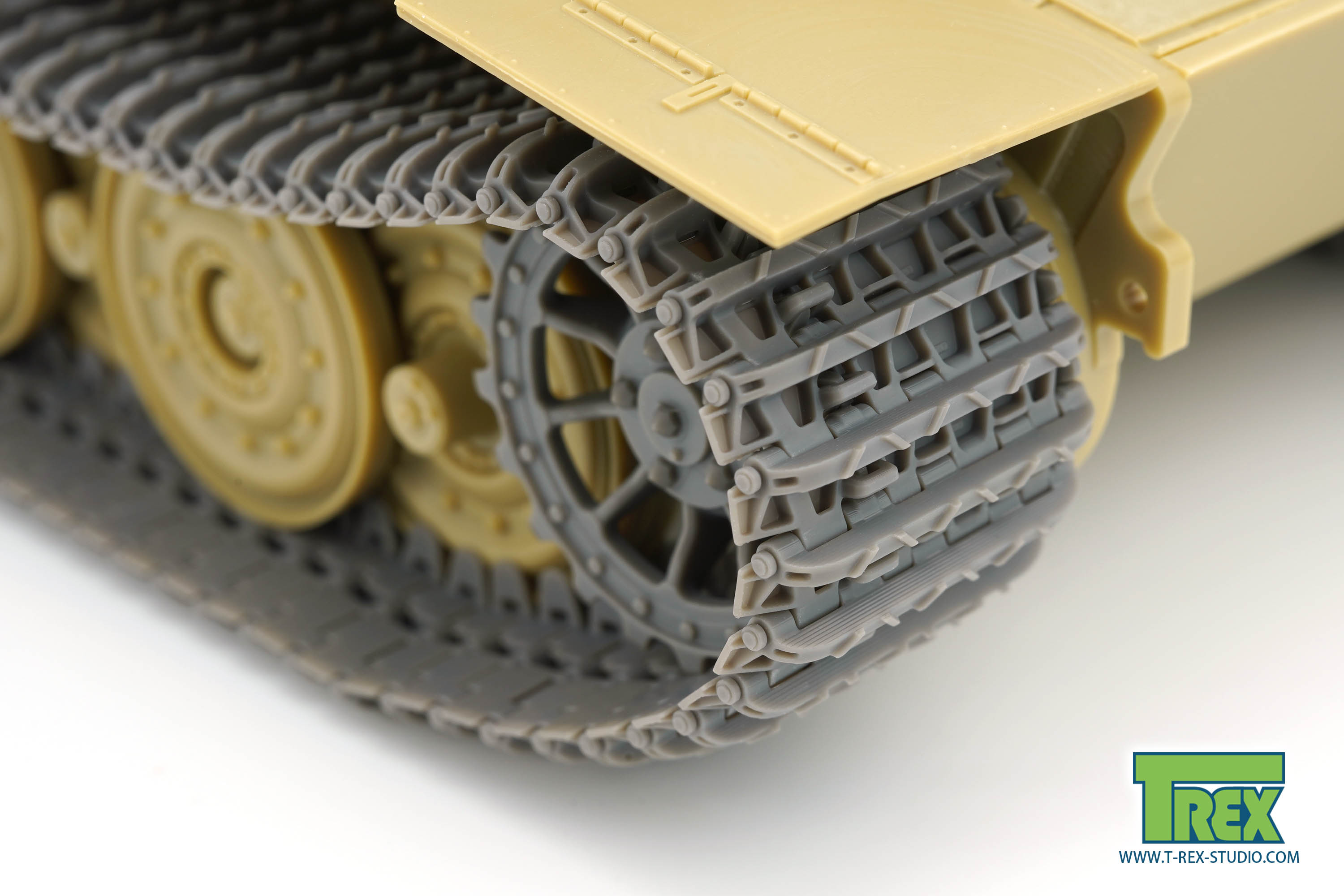 T-Rex Studio TR85009 Tiger Tracks Late Type Ver.2.0 pásy 1/35 3D tisk
