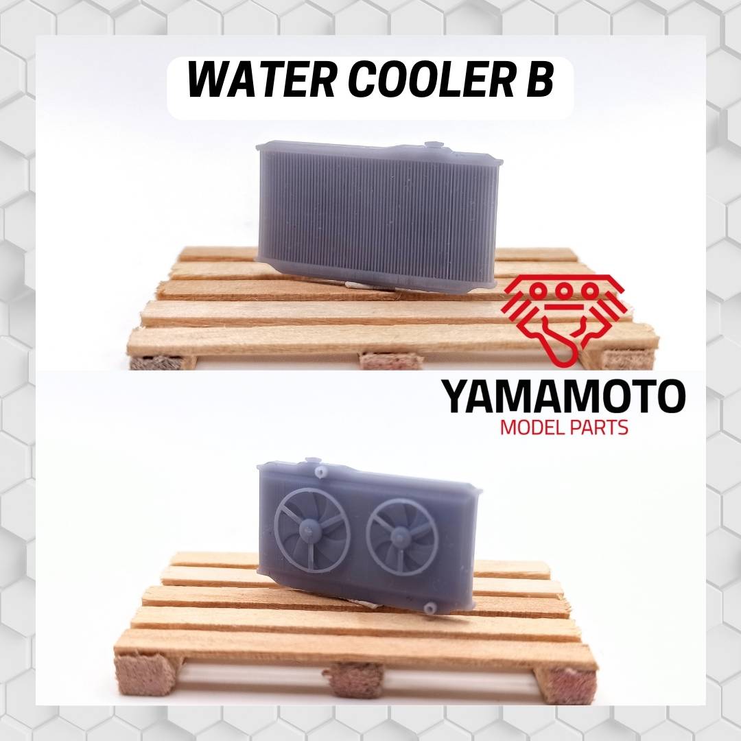 Yamamoto Model Parts Water Cooler Type B chladič 3D tisk