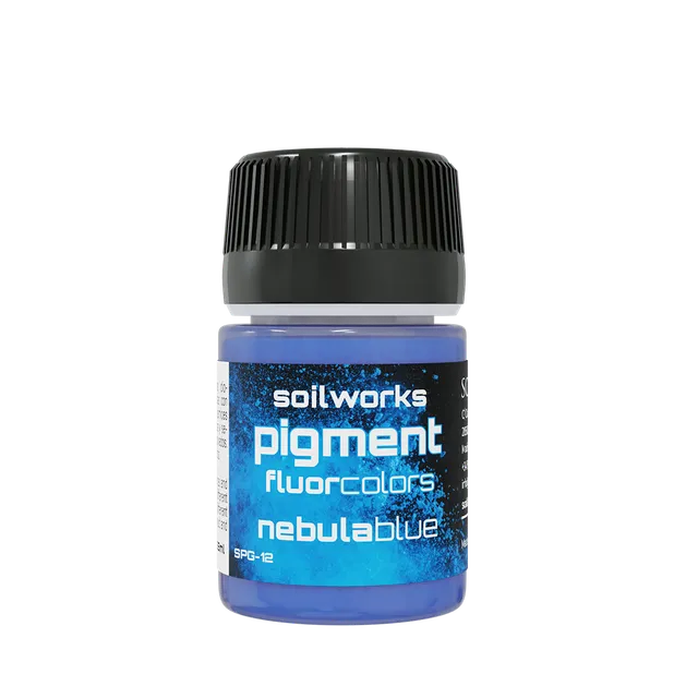 Scale75 Soilworks Nebula Blue fluorescenční pigment modrá