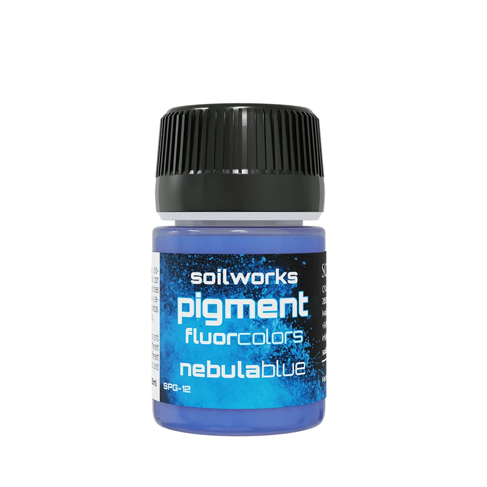 Scale75 Soilworks Nebula Blue fluorescenční pigment modrá