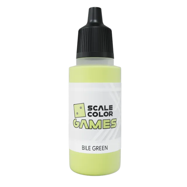 Scale75 Bile Green akrylová barva 17 ml žlutozelená