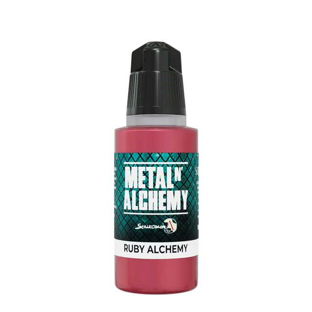 Scale75 Metal Alchemy Ruby Alchemy metalíza 17 ml rubínová