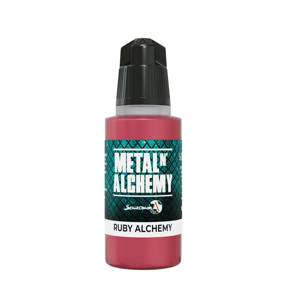 Scale75 Metal Alchemy Ruby Alchemy metalíza 17 ml rubínová