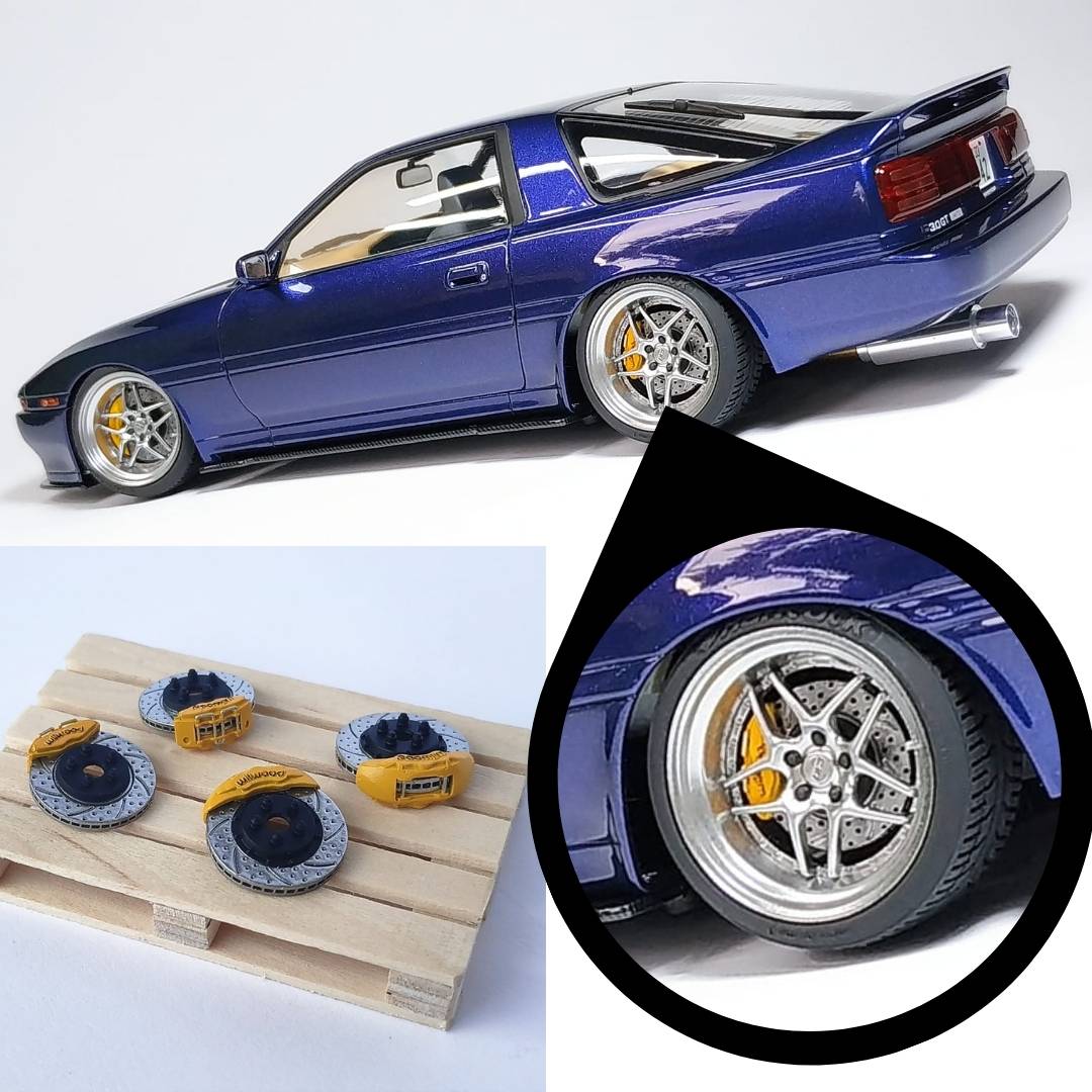 Yamamoto Universal Brake Kit Type A brzdy 1/24 resin
