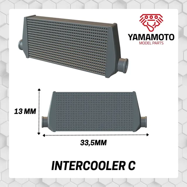 Yamamoto Intercooler Type C chladič pro modely