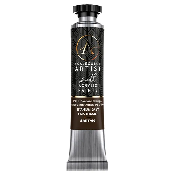 Scale75 Titanium Grey akrylová barva 20ml šedá