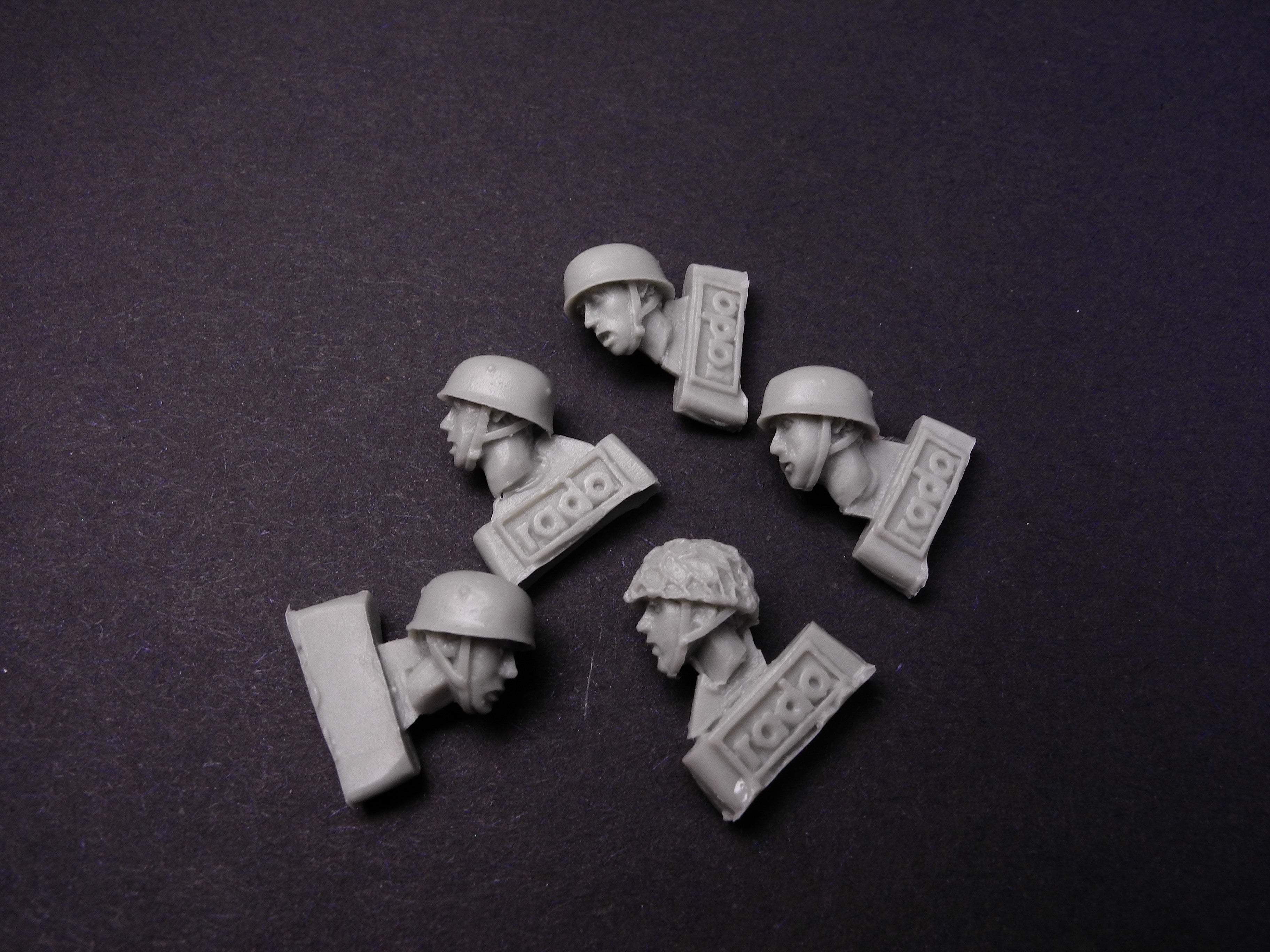 Rado Miniatures RDM35H06 resinové hlavy 1/35
