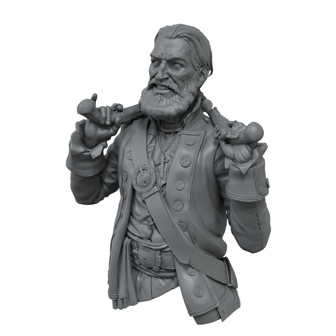 Scale75 Elliott Lucky Shot Manyard busta 1/10 nenabarvená