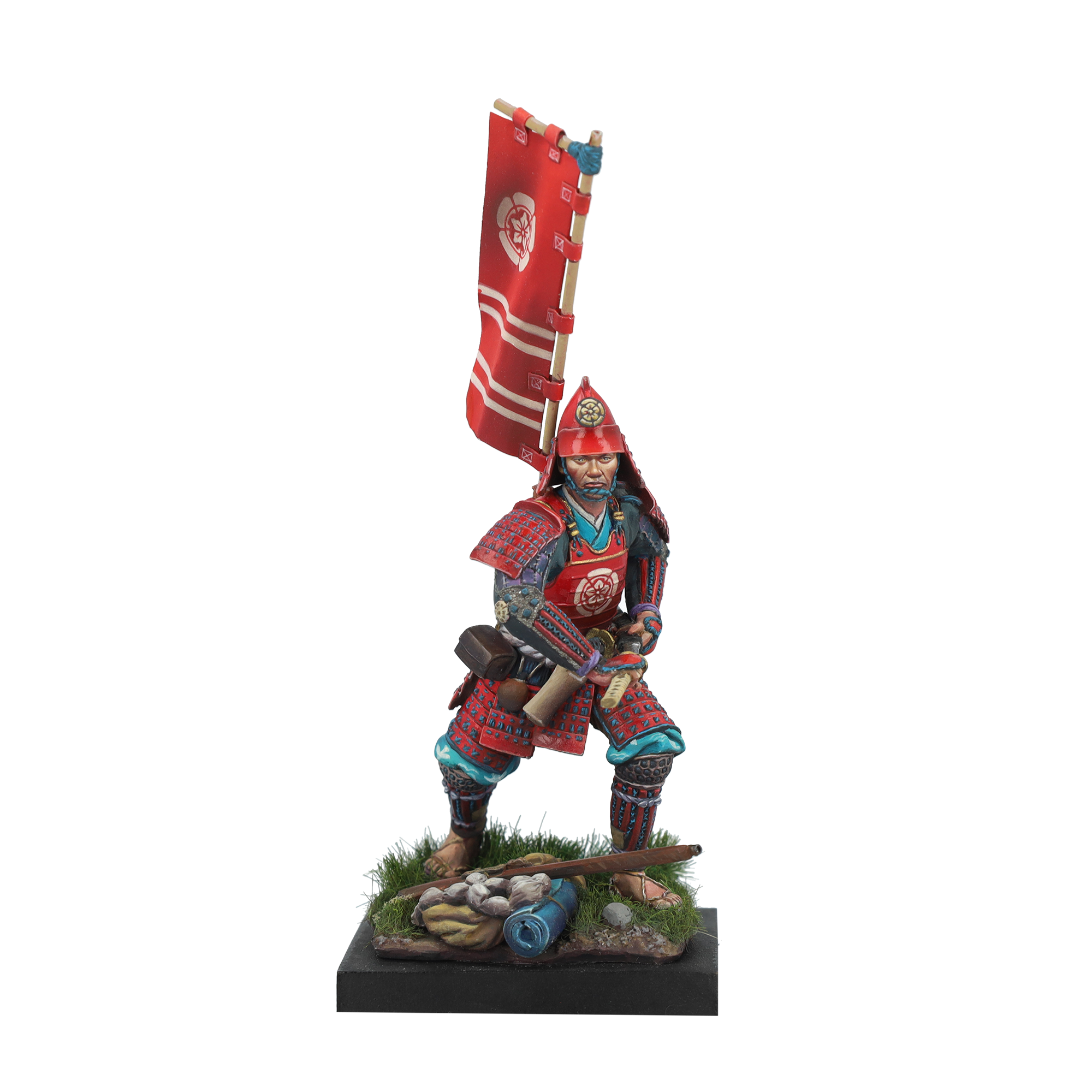 Scale75 Nobunaga Warrior figurka 75 mm kov nenabarvená