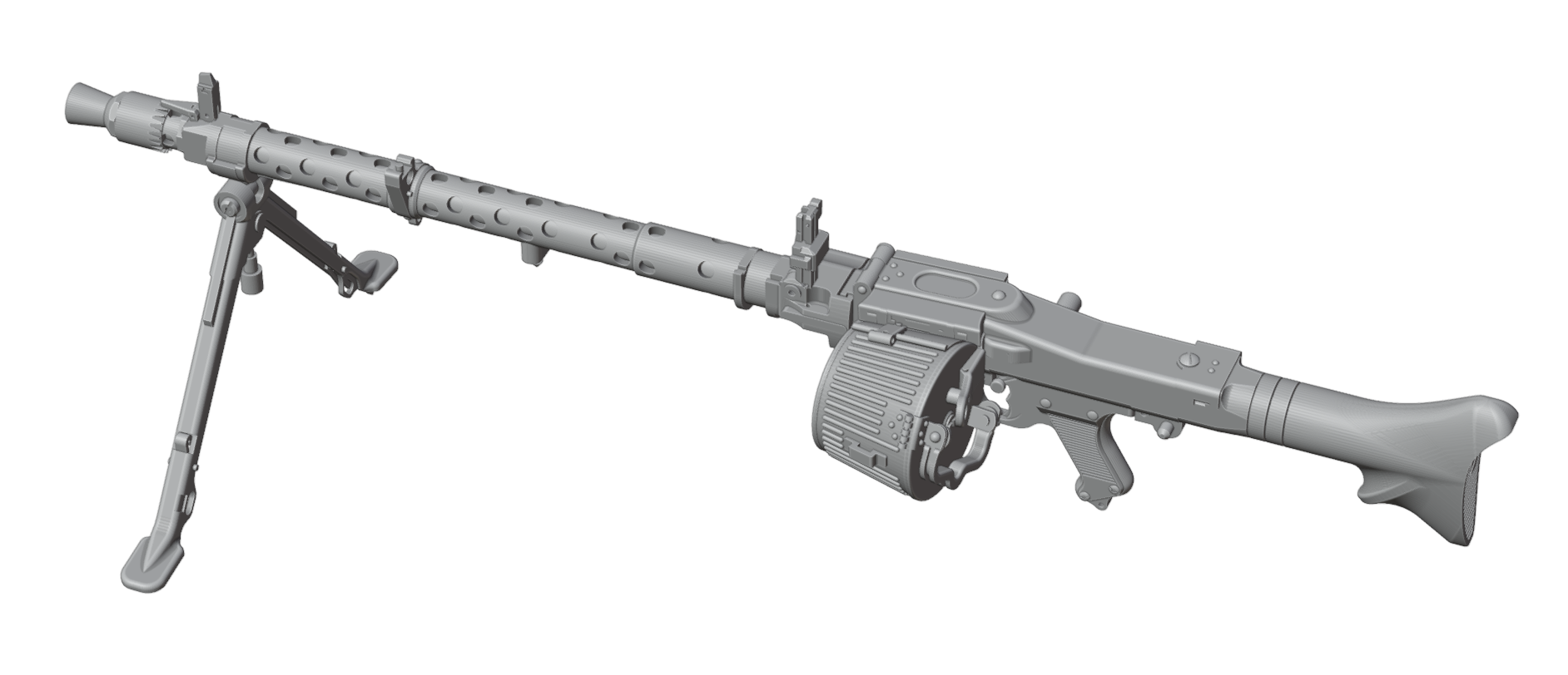 Rado Miniatures RDM35S66 kulomety MG 34 1/35 pěchotní