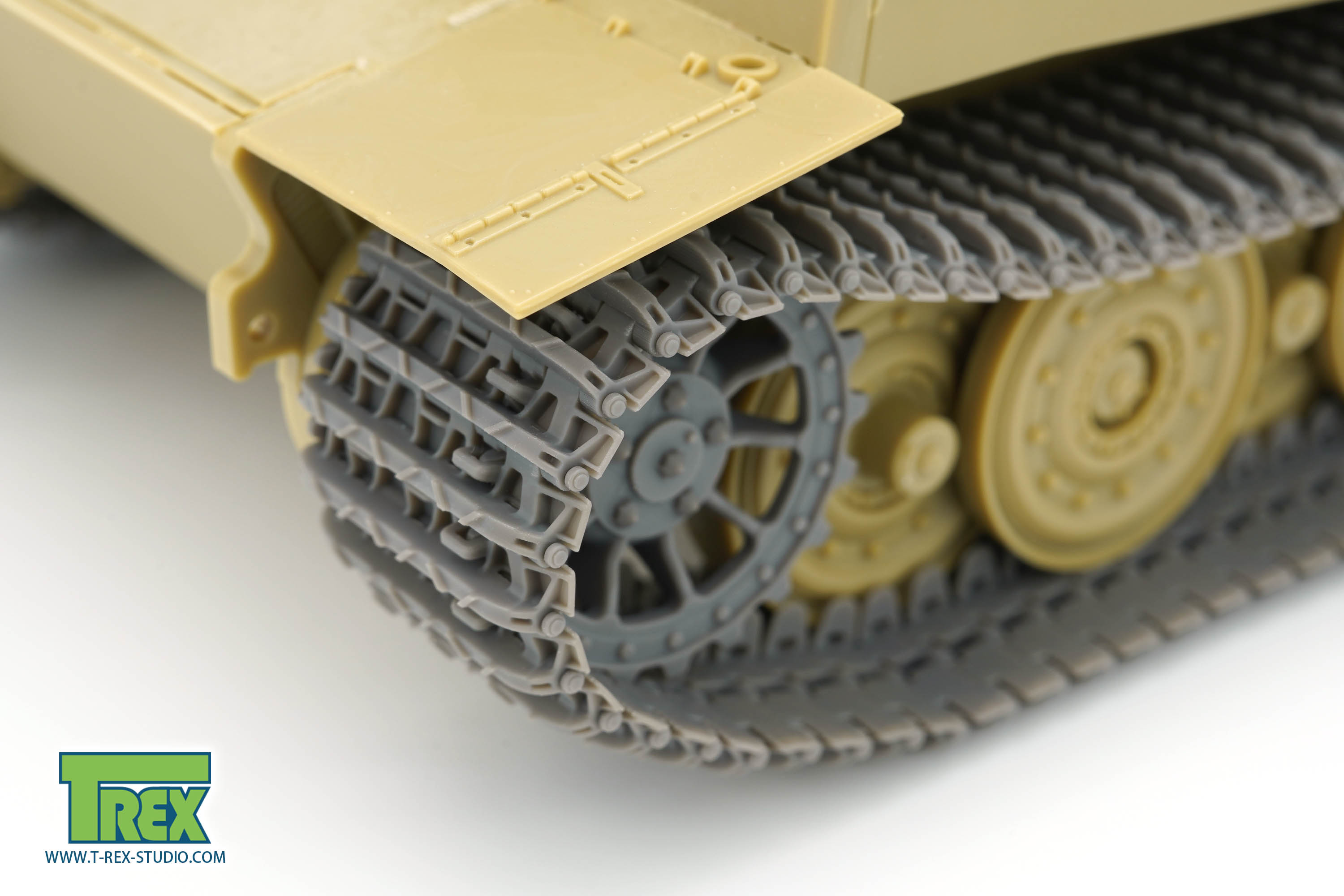 T-Rex Studio TR85009 Tiger Tracks Late Type Ver.2.0 pásy 1/35 3D tisk