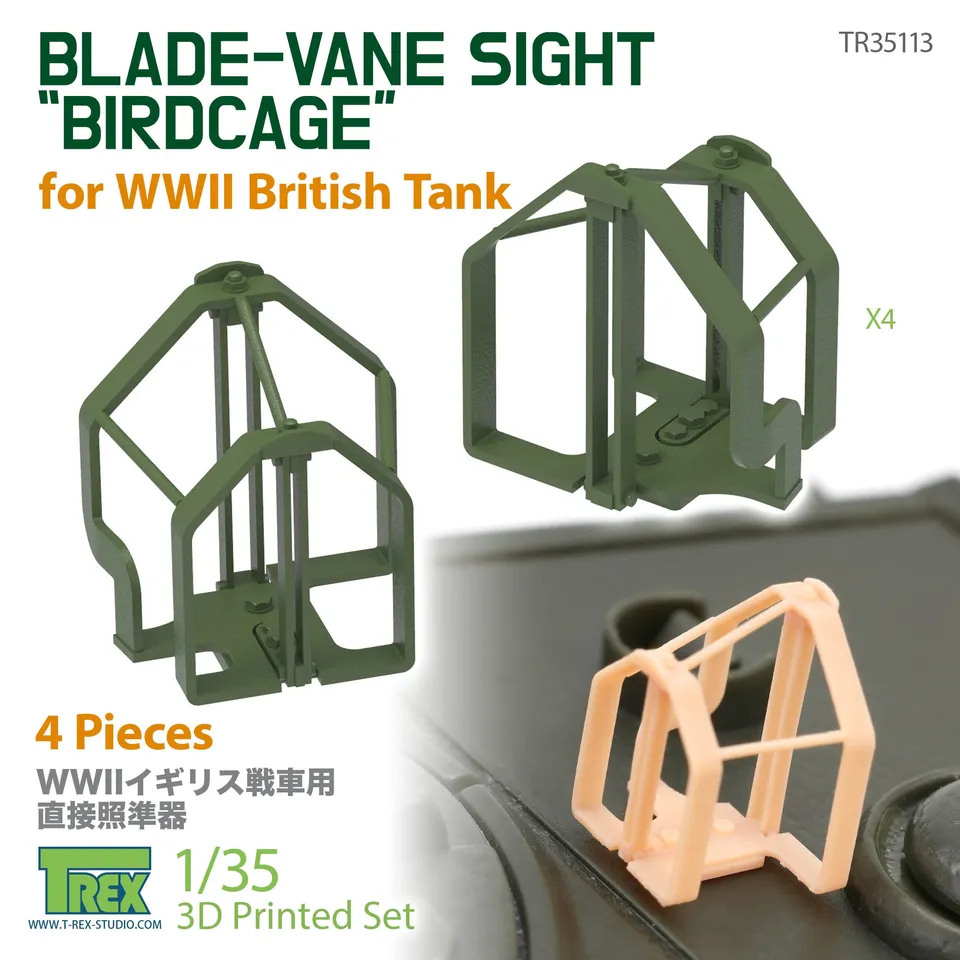 T-Rex Studio TR35113 zaměřovač Birdcage 1/35 britský