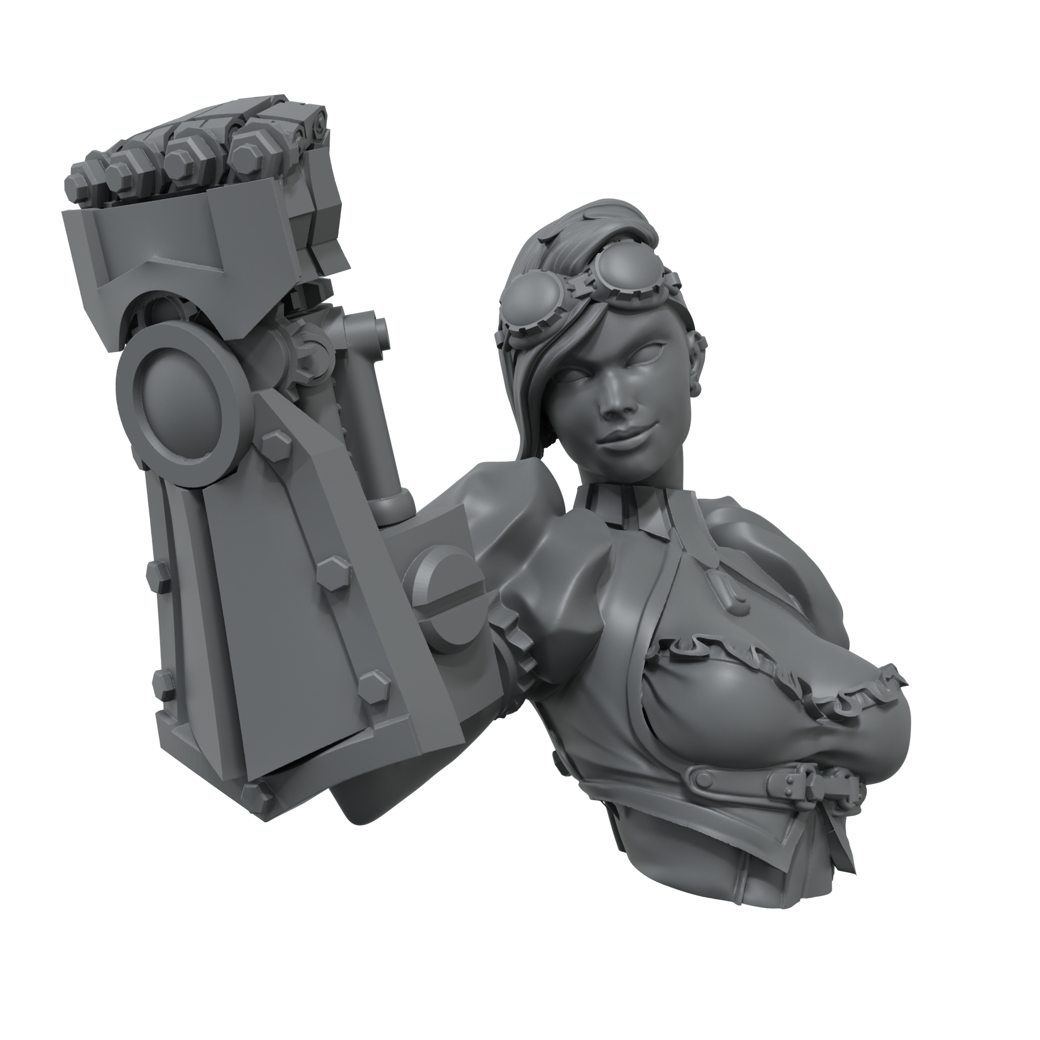 Scale75 Naughty Gears Nancy Steelpunch figurka 1/10 resinová
