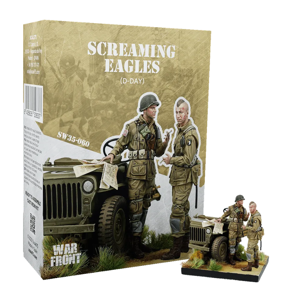 Scale75 Warfront Screaming Eagles D-Day figurka 1/35 resin