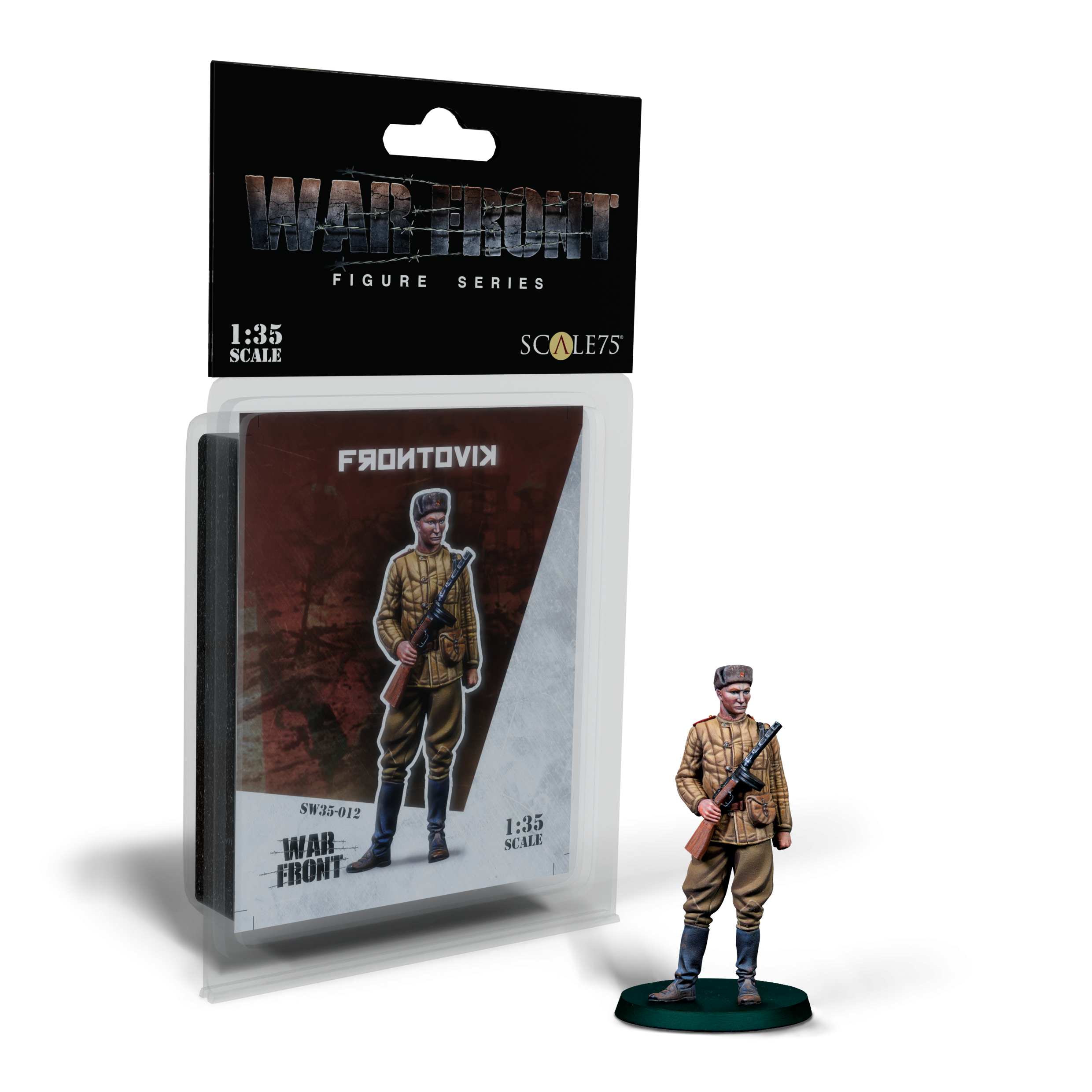 Scale75 Warfront Frontovik figurka 1/35 resinová