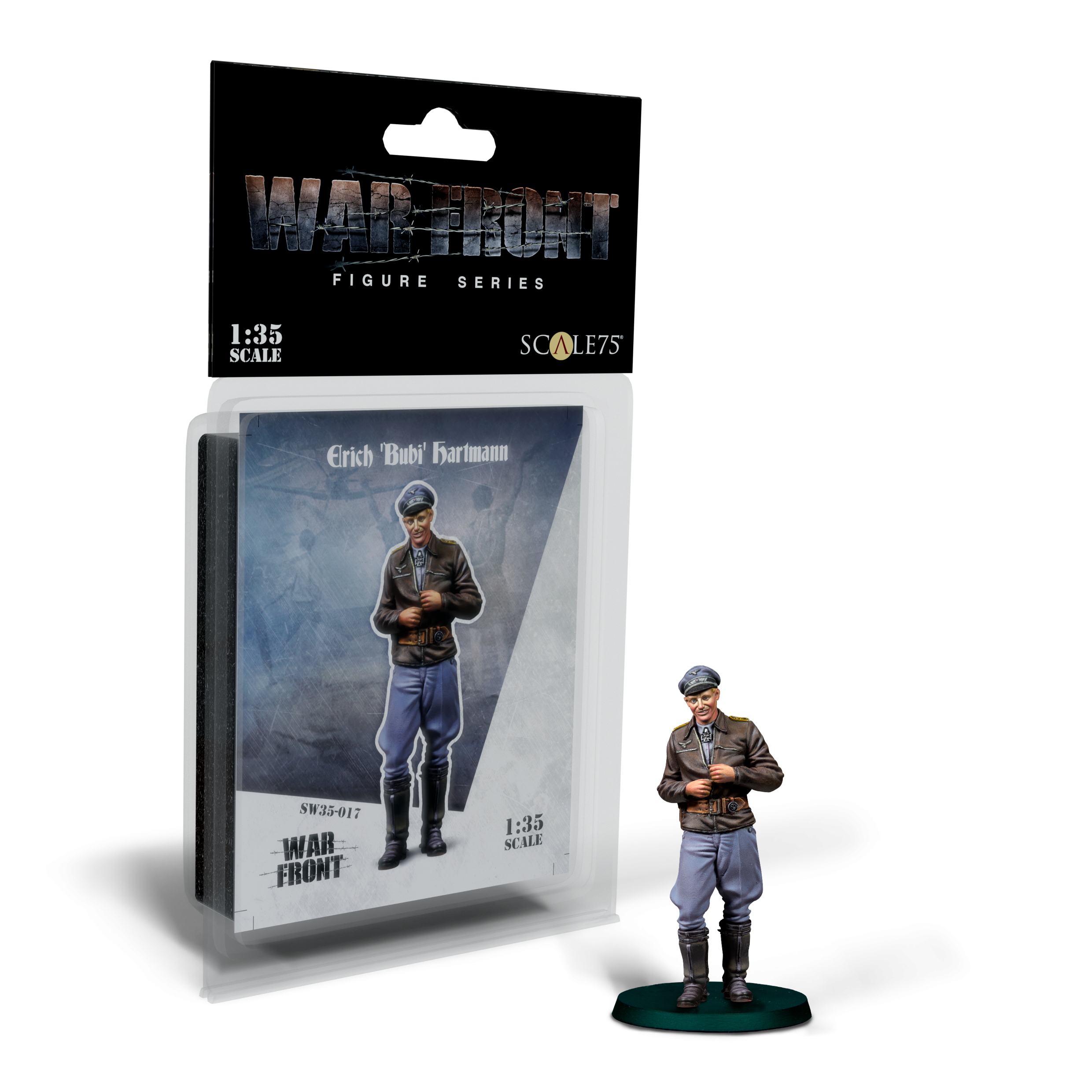 Scale75 Warfront Erich Bubi Hartmann figurka 1/35 nenalakovaná