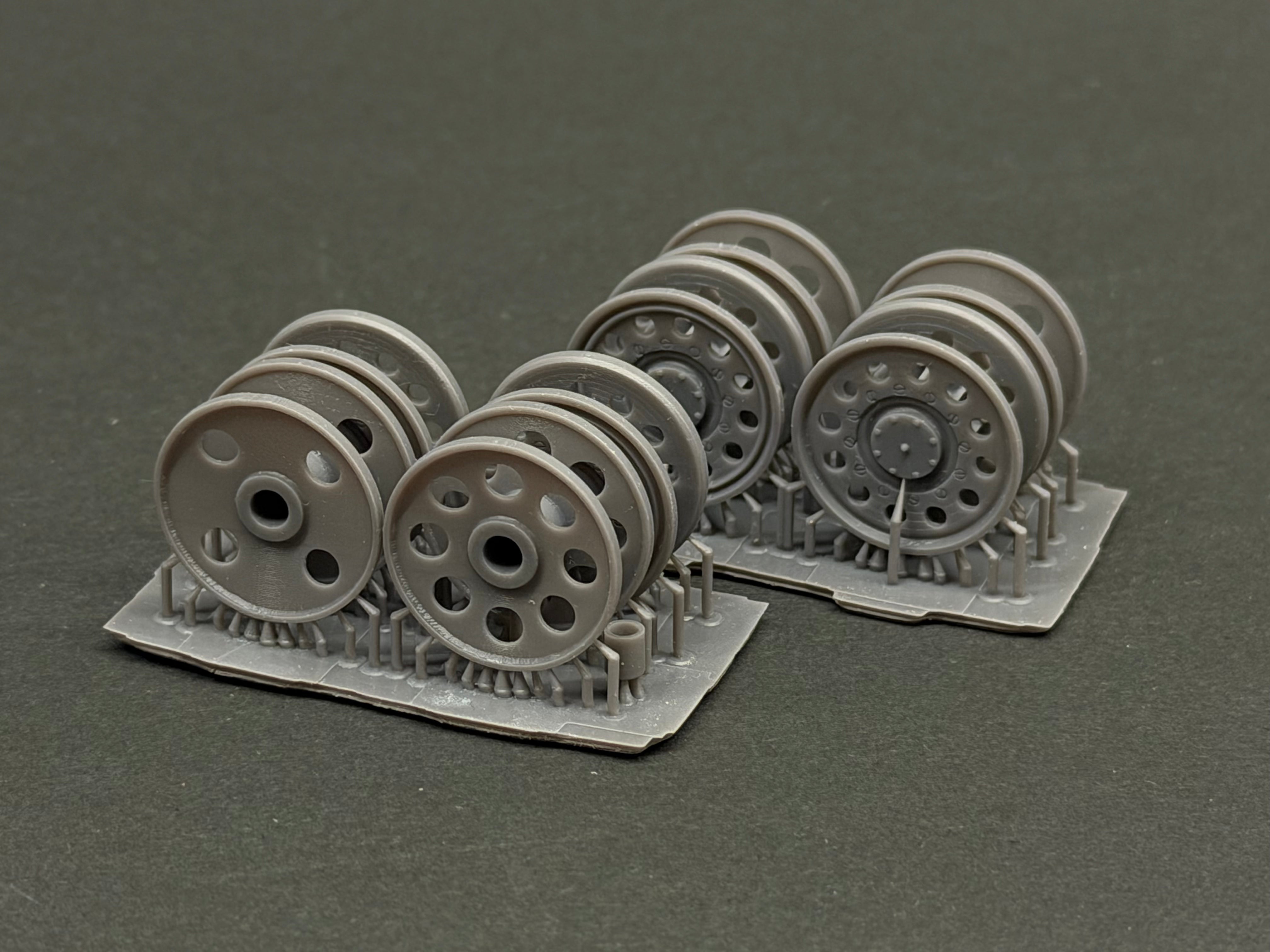 Rado Miniatures RDM35S87 napínací kola Hetzer 1/35 8 ks