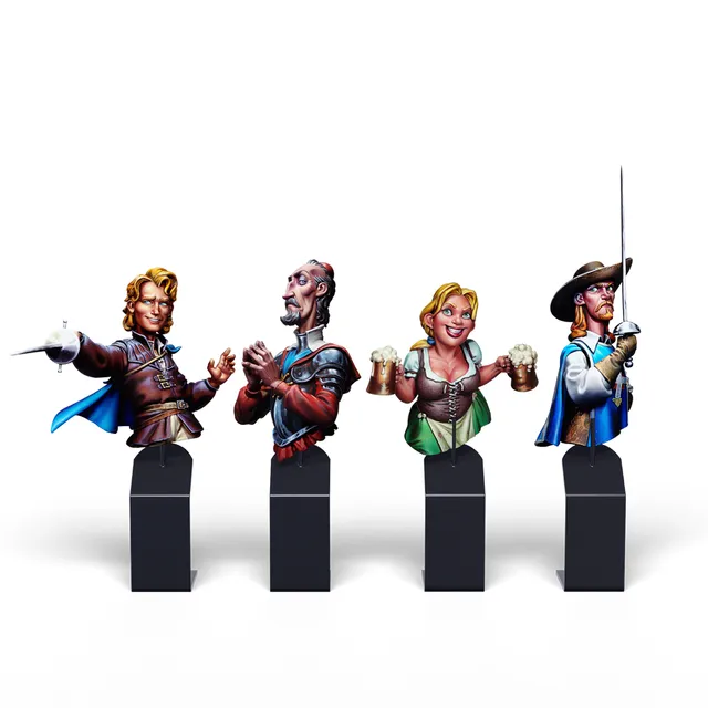 Scale75 Modern Era Pack busty 1/12 sada 4 ks resin