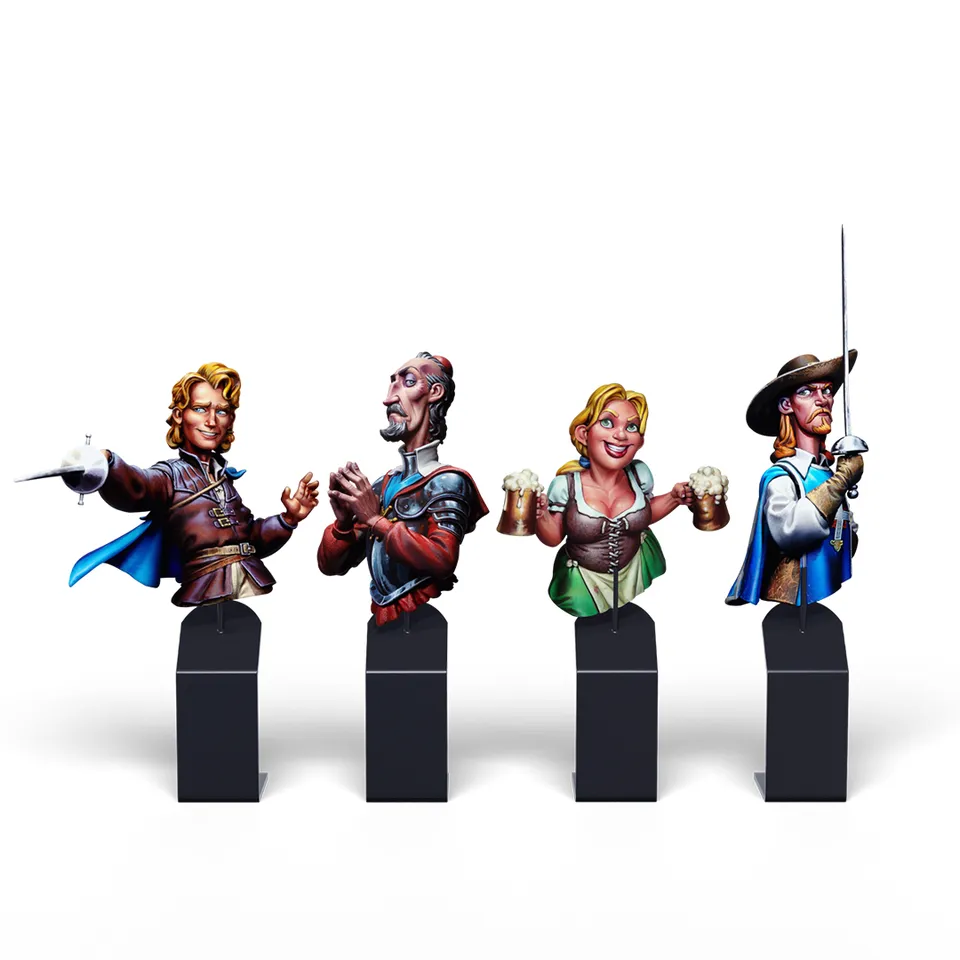 Scale75 Modern Era Pack busty 1/12 sada 4 ks resin