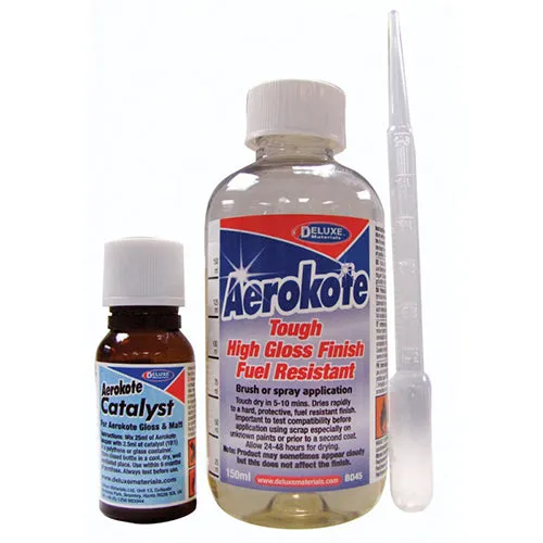 Aerokote Gloss palivuodolný lak 150 ml lesk