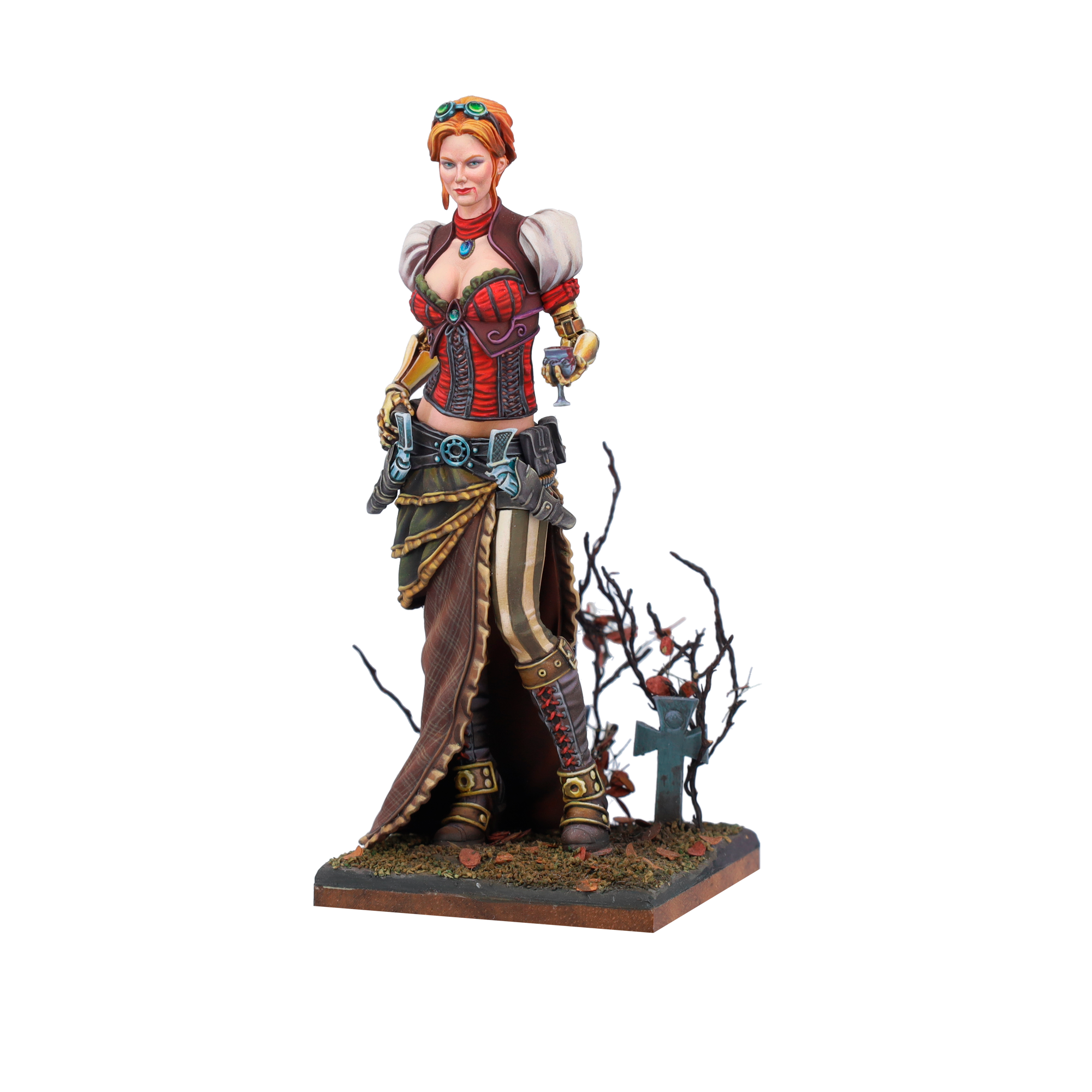 Scale75 Steam Wars Lady Valerious figurka 75 mm nenabarvená