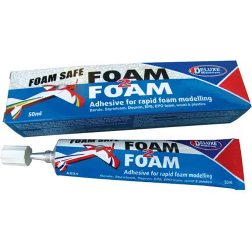 Deluxe Materials Foam 2 Foam AD34 lepidlo na pěnu 50 ml čiré
