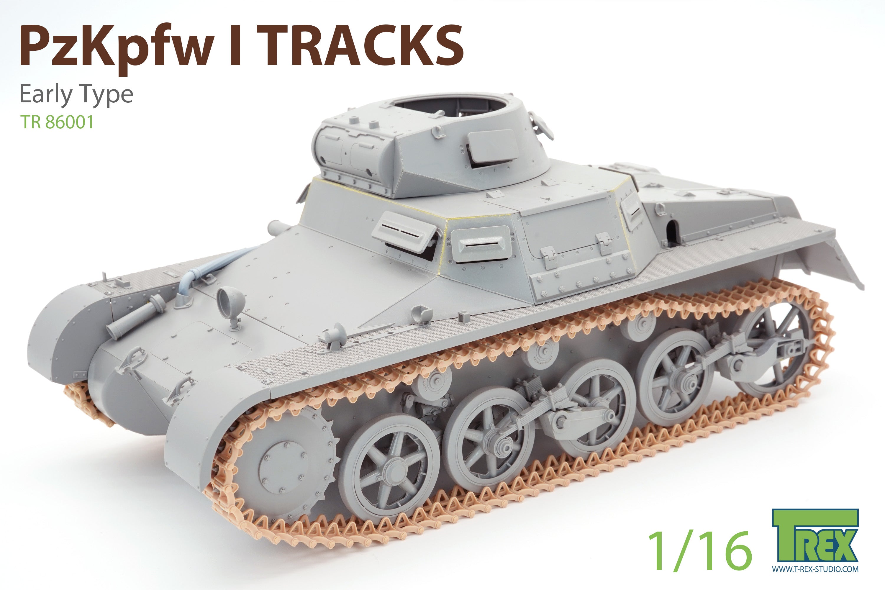 T-Rex Studio TR86001 pásy PzKpfw I Ausf.A 1/16 early