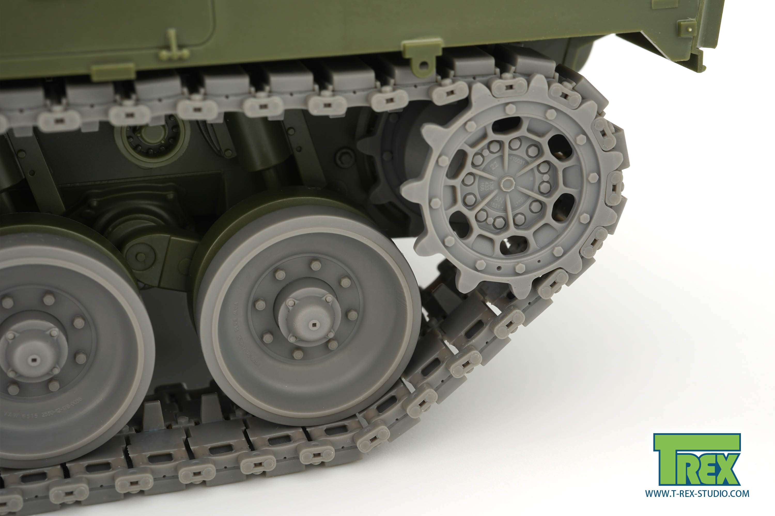 T-Rex Studio TR35219 ozubená kola Leopard 2A7V 1/35 Tamiya