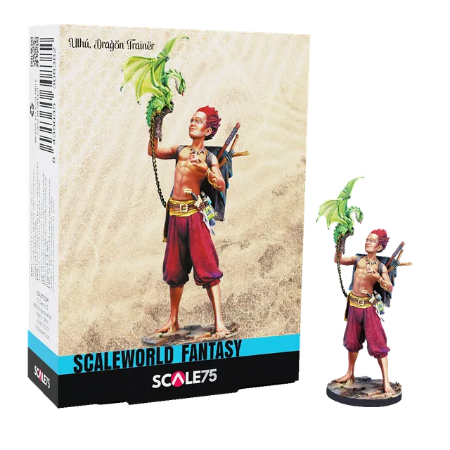 Scale75 Ulhú Dragon Trainer figurka 1/24 nenabarvená