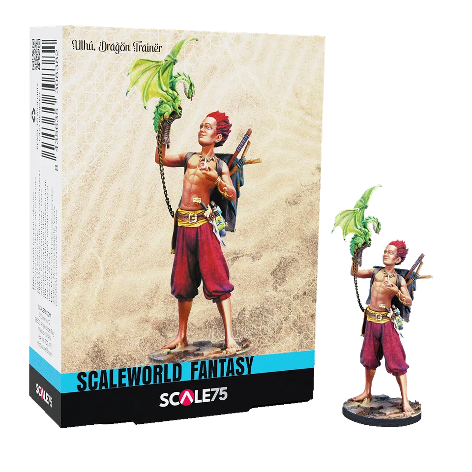 Scale75 Ulhú Dragon Trainer figurka 1/24 nenabarvená