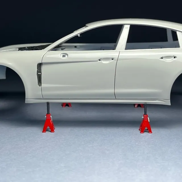 Yamamoto Model Parts Axle Stands stojánky na model 3D tisk