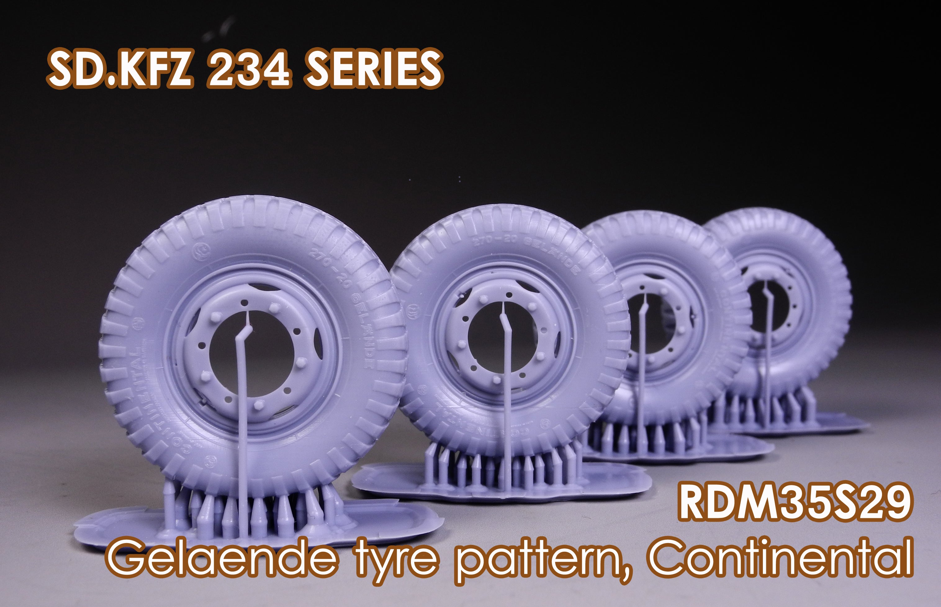 Rado Miniatures RDM35S29 kola Continental 1/35 Sd.Kfz.234