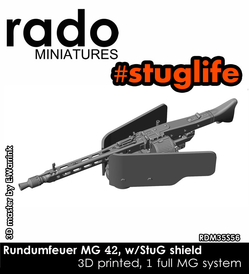 Rado Miniatures RDM35S56 Rundumfeuer MG 42 StuG 1/35