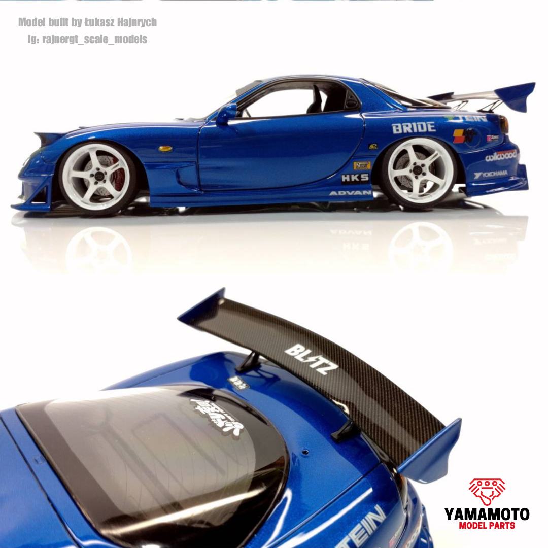 Yamamoto Veilside D1-GT Mazda RX-7 transkit 1/24 Tamiya